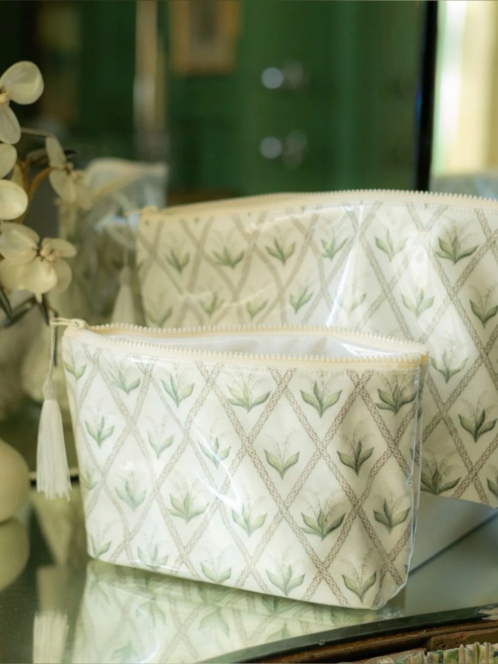 Dairy Boy Large Lily Of The Valley Makeup Bag. 🌸⚡️